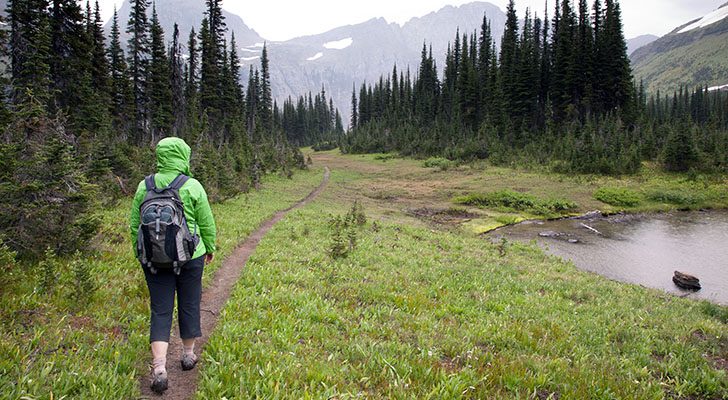 Wandern bei Regen: 5 praktische Tipps gegen die Nässe